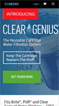 Mobile Screenshot of clear-genius.com